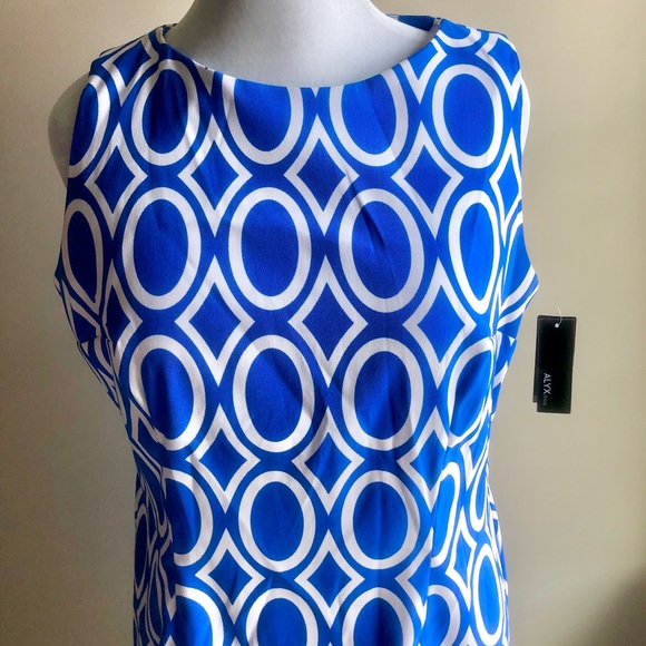 New Alyx Blue Sheath Dress - Picture 2 of 4